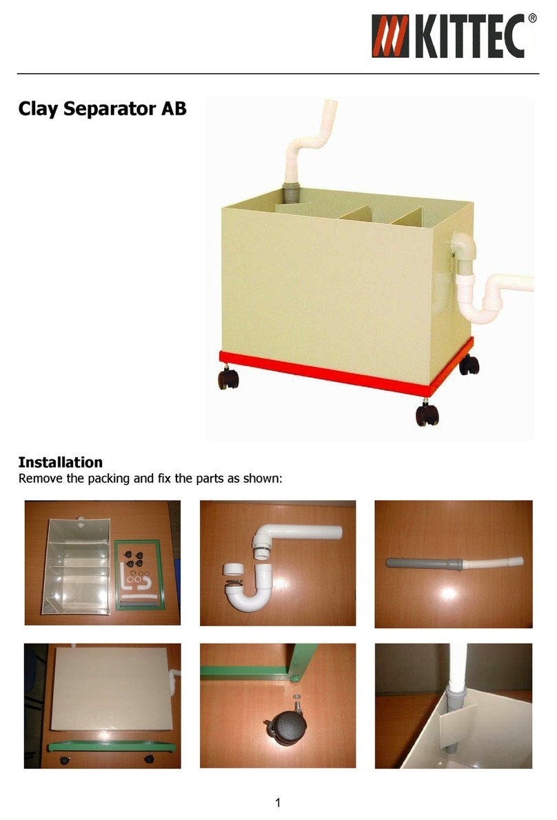 Kittec Clay Separator AB Installation