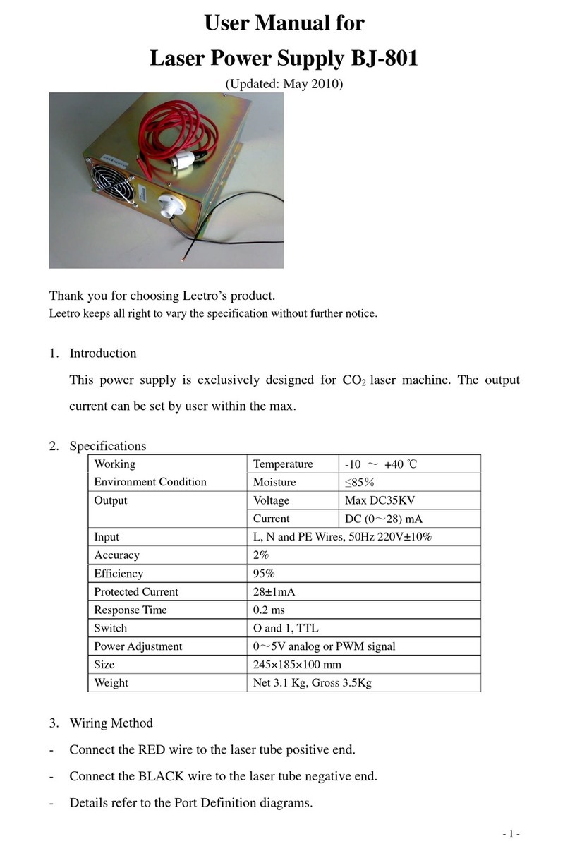 Leetro BJ-801 User manual