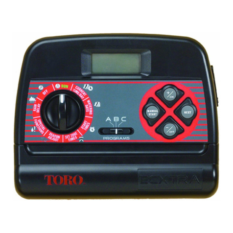 Toro ECXTRA Programming guide