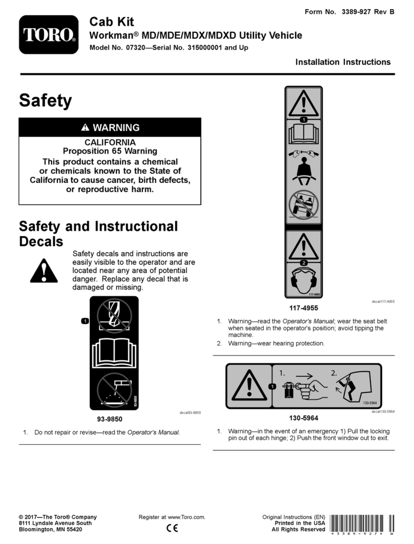 Toro 07320 installation instructions