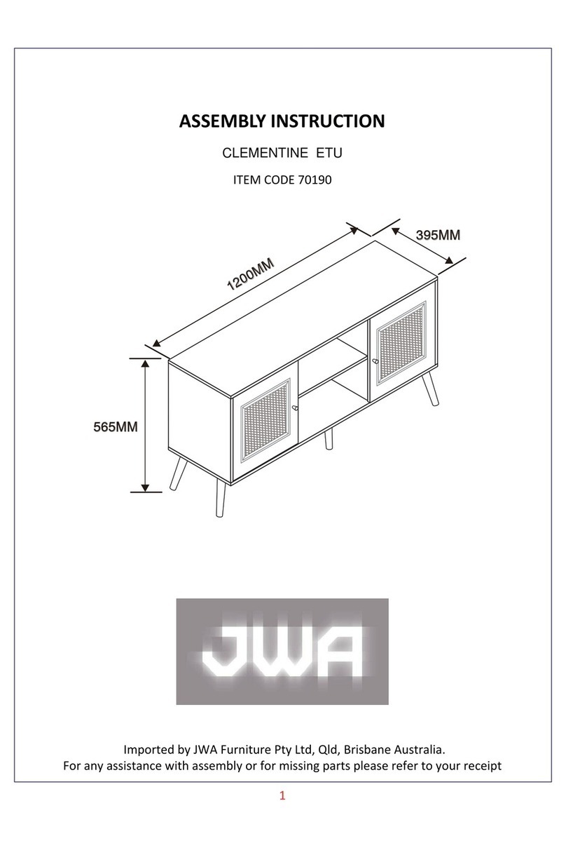 JWA 70190 User manual