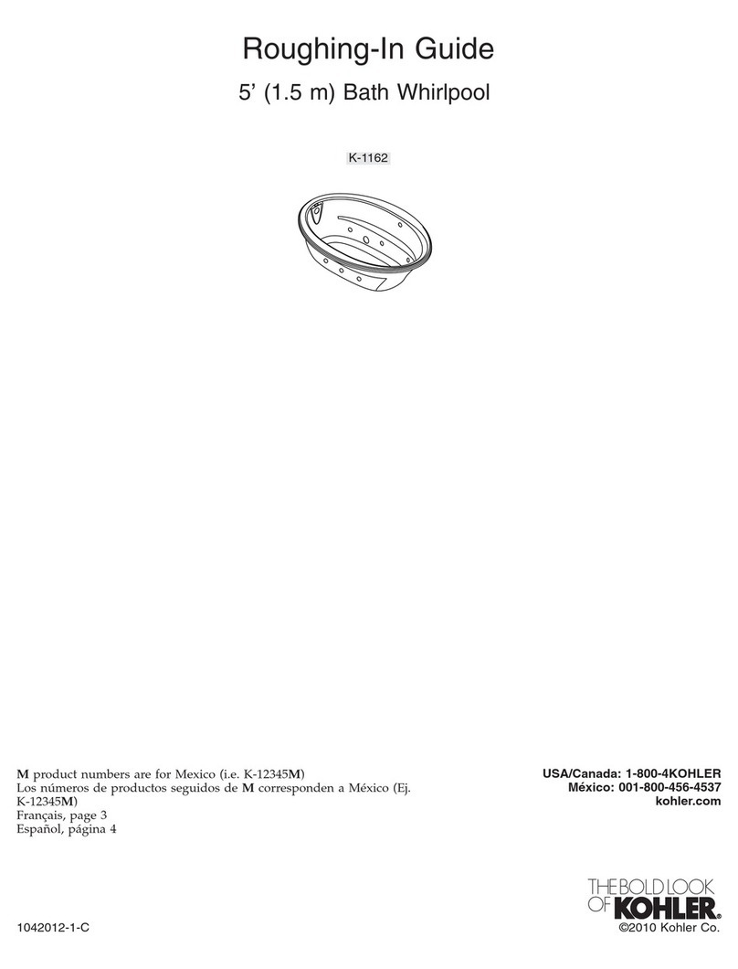 Kohler K-1162 Quick start guide