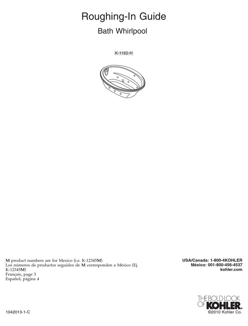 Kohler K-1162-H Quick start guide