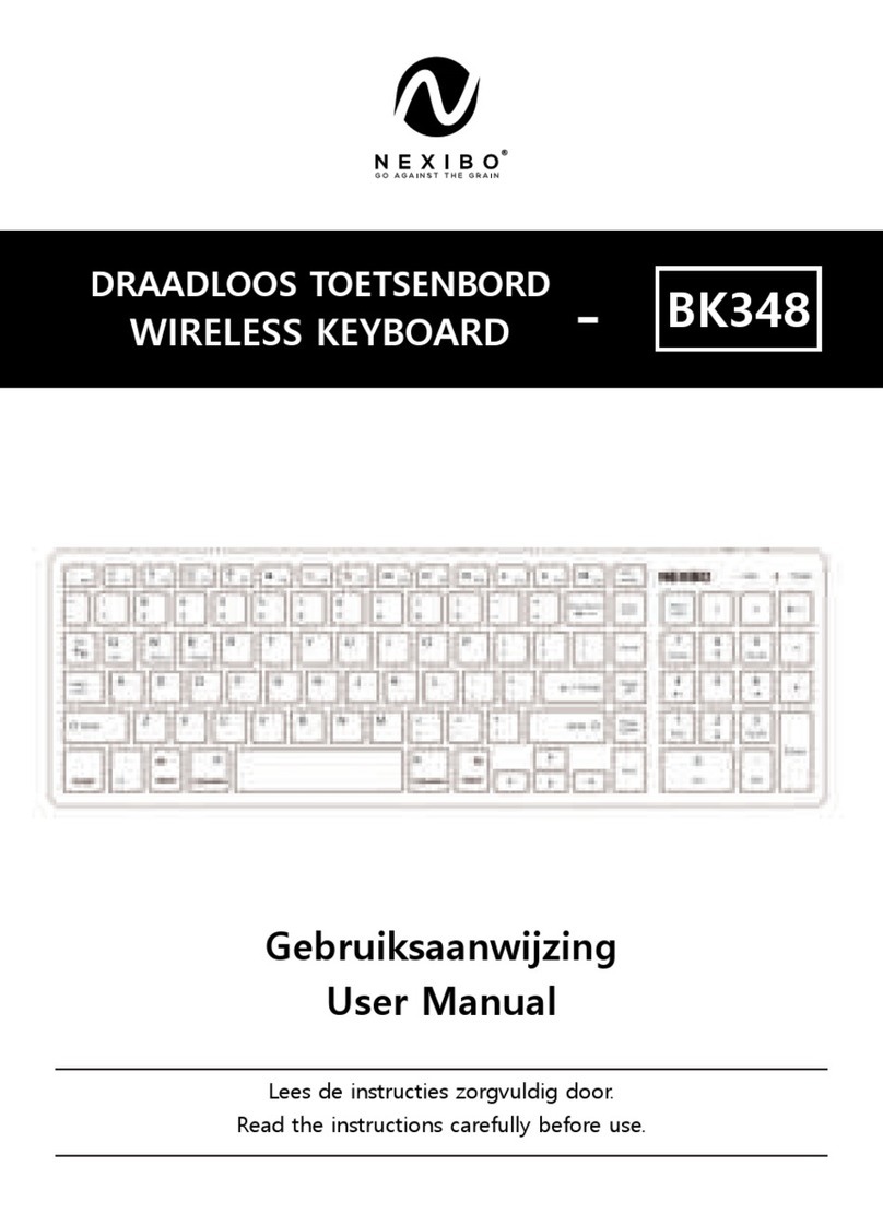 NEXIBO BK348 User manual