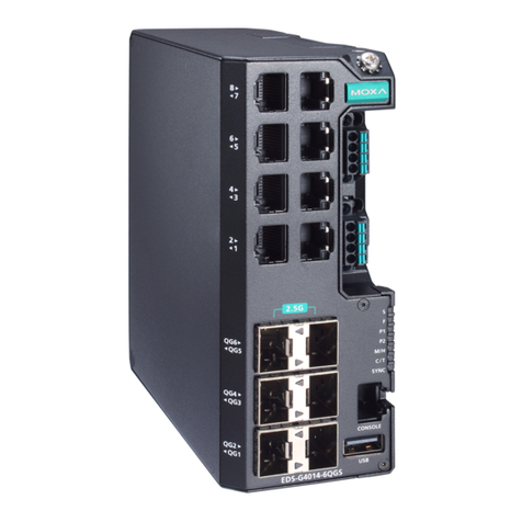 Moxa Technologies EDS-G4014 Series manual