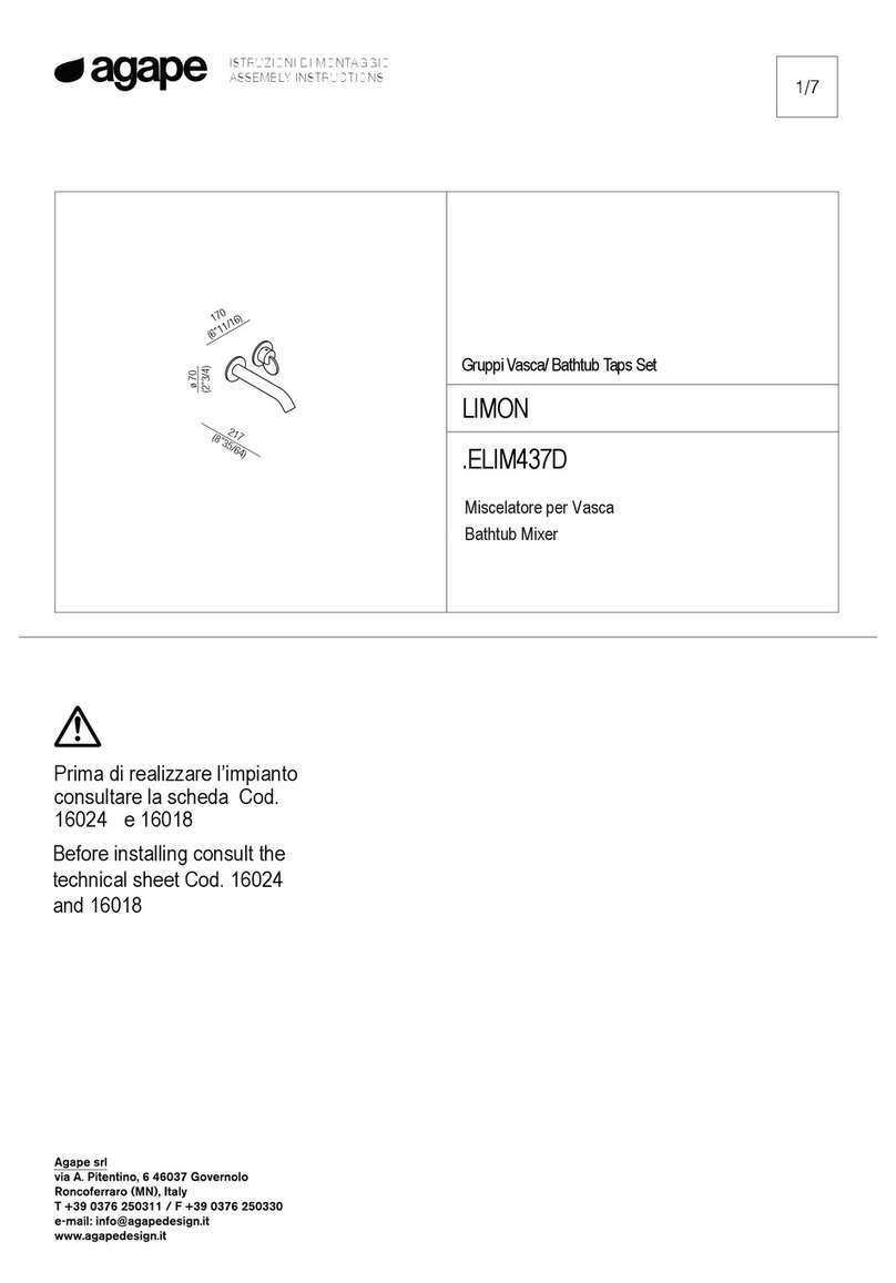agape LIMON ELIM437D Assembly instructions