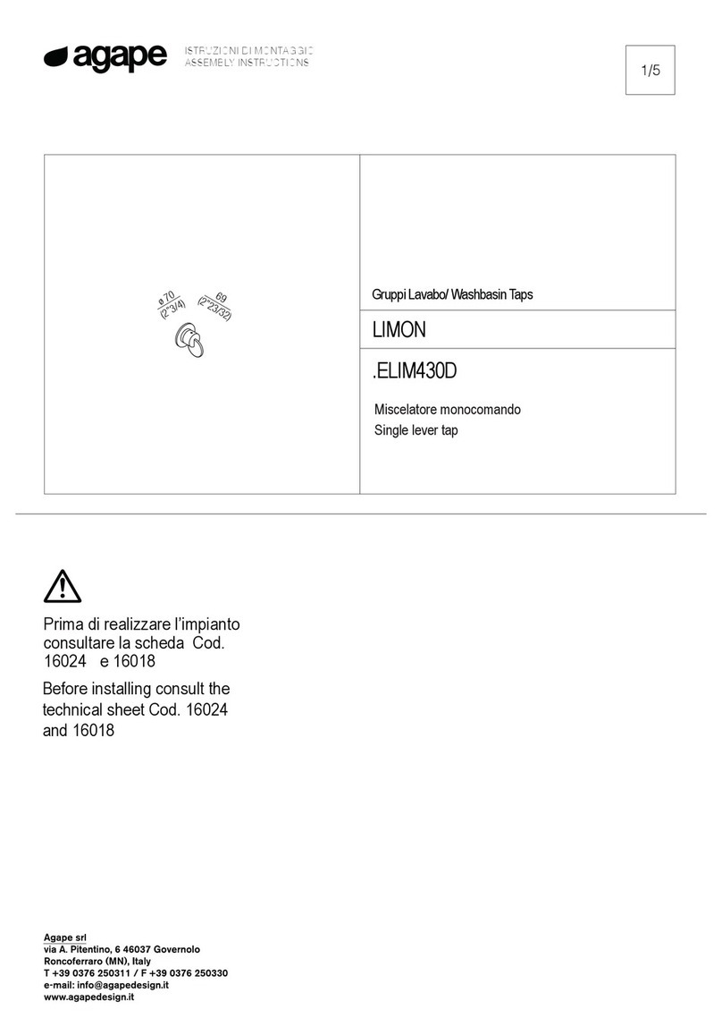 agape LIMON ELIM430D User manual