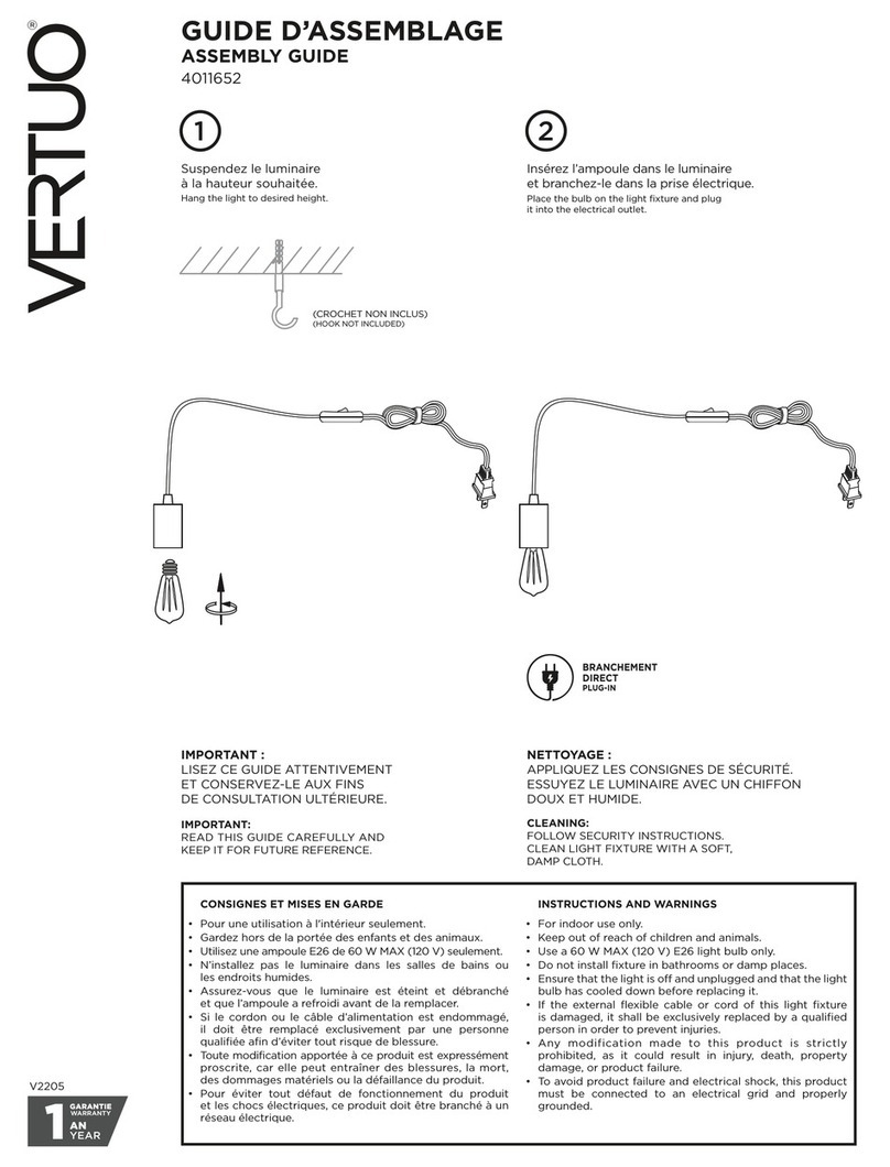 VERTUO 4011652 User manual