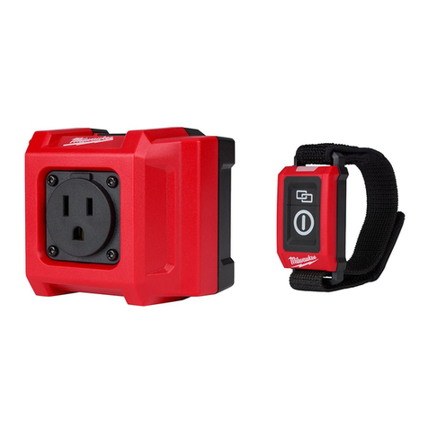 Milwaukee 0950-20 quick start guide