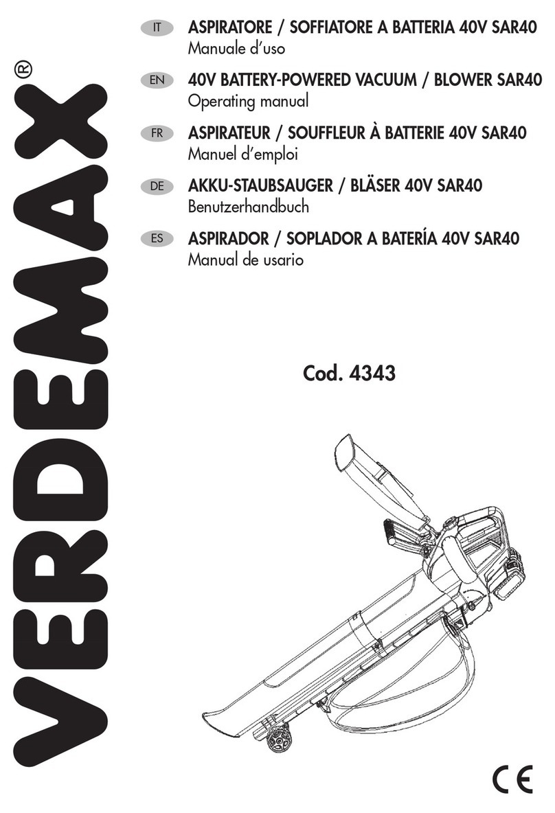 Verdemax SAR40 operating manual