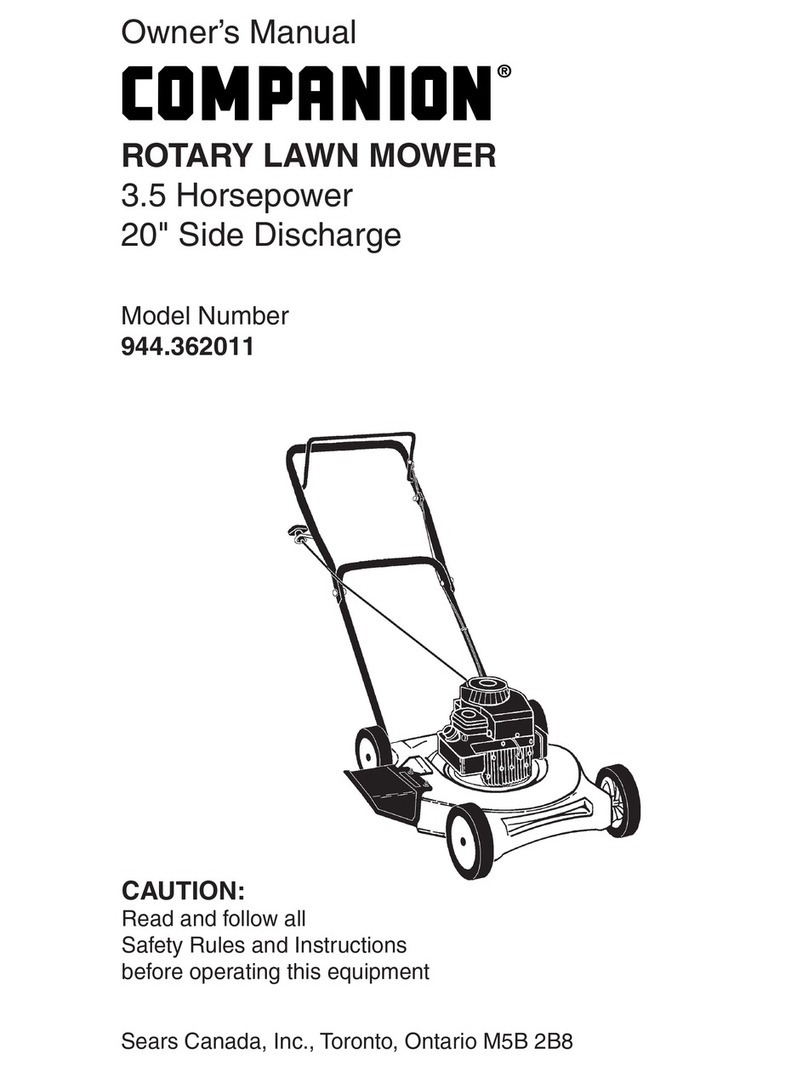 COMPANION 944.362011 owner's manual COMPANION 944.362011 owner's manual