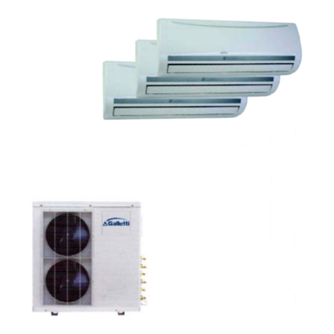 Galletti MSA Series User manual
