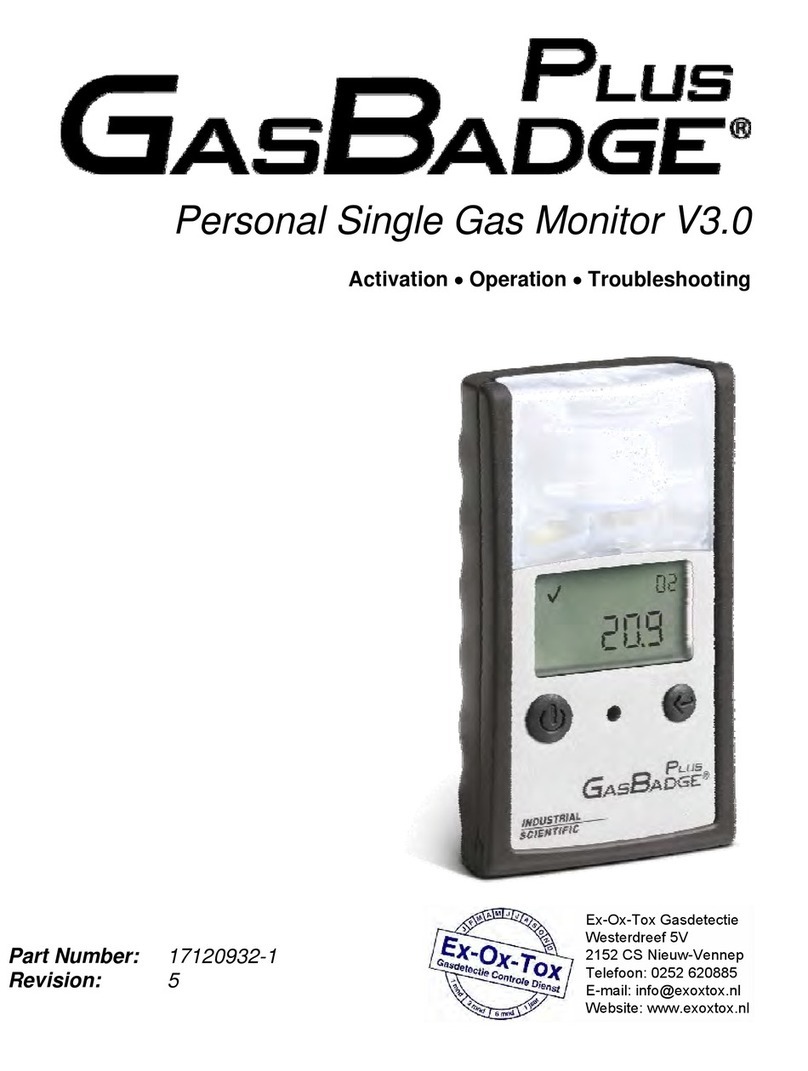 ISC GasBadge Plus 3.0 manual