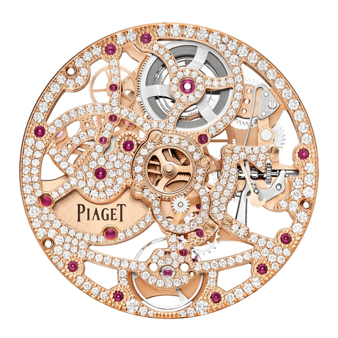 Piaget 1200D1 Instructions for use