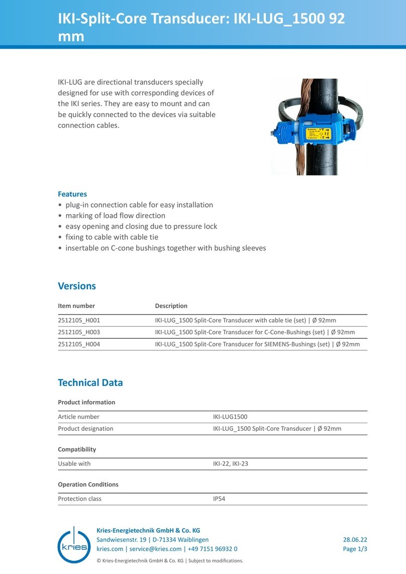 kries IKI-LUG1500 quick start guide
