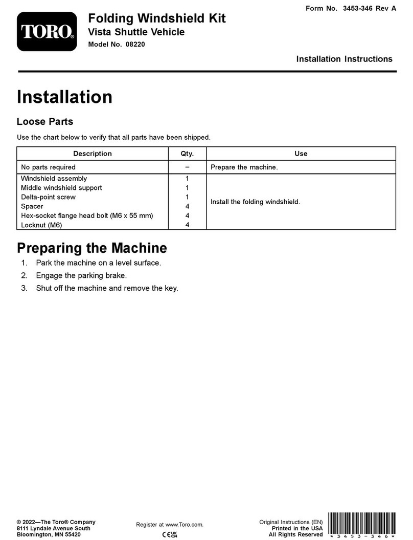 Toro 08220 installation instructions