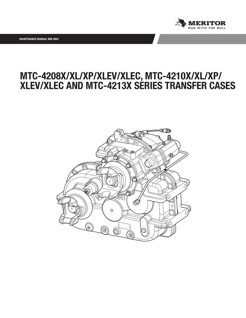 Meritor MM-0861 Maintenance manual