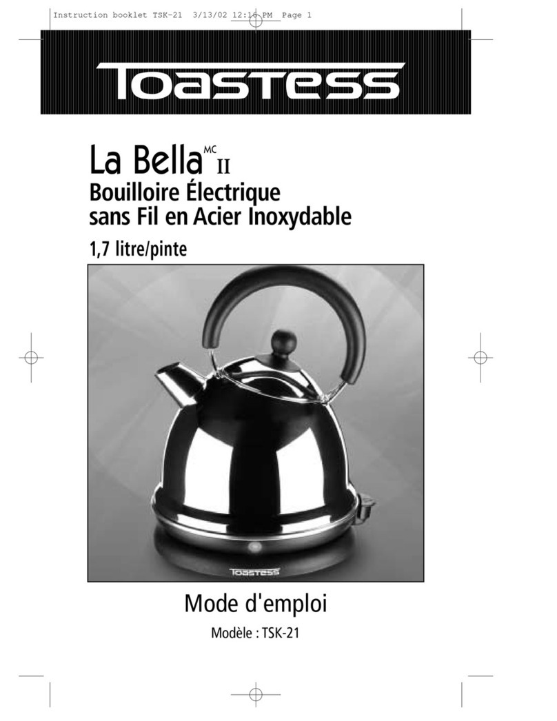 Toastess La Bella II User manual