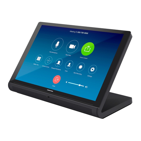 Crestron UC-CX100-Z quick start
