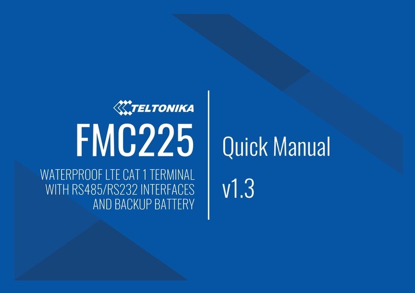 Teltronika FMC225 Installation guide