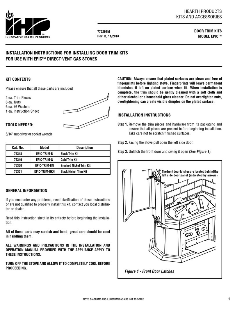 IHP EPIC-TRIM-B User manual
