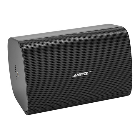 Bose Professional FreeSpace FS4SE installation guide