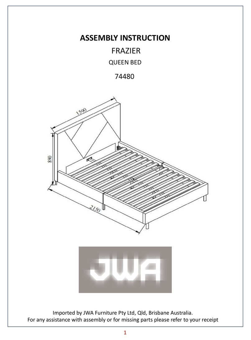 LWA FRAZIER 74480 Assembly instruction