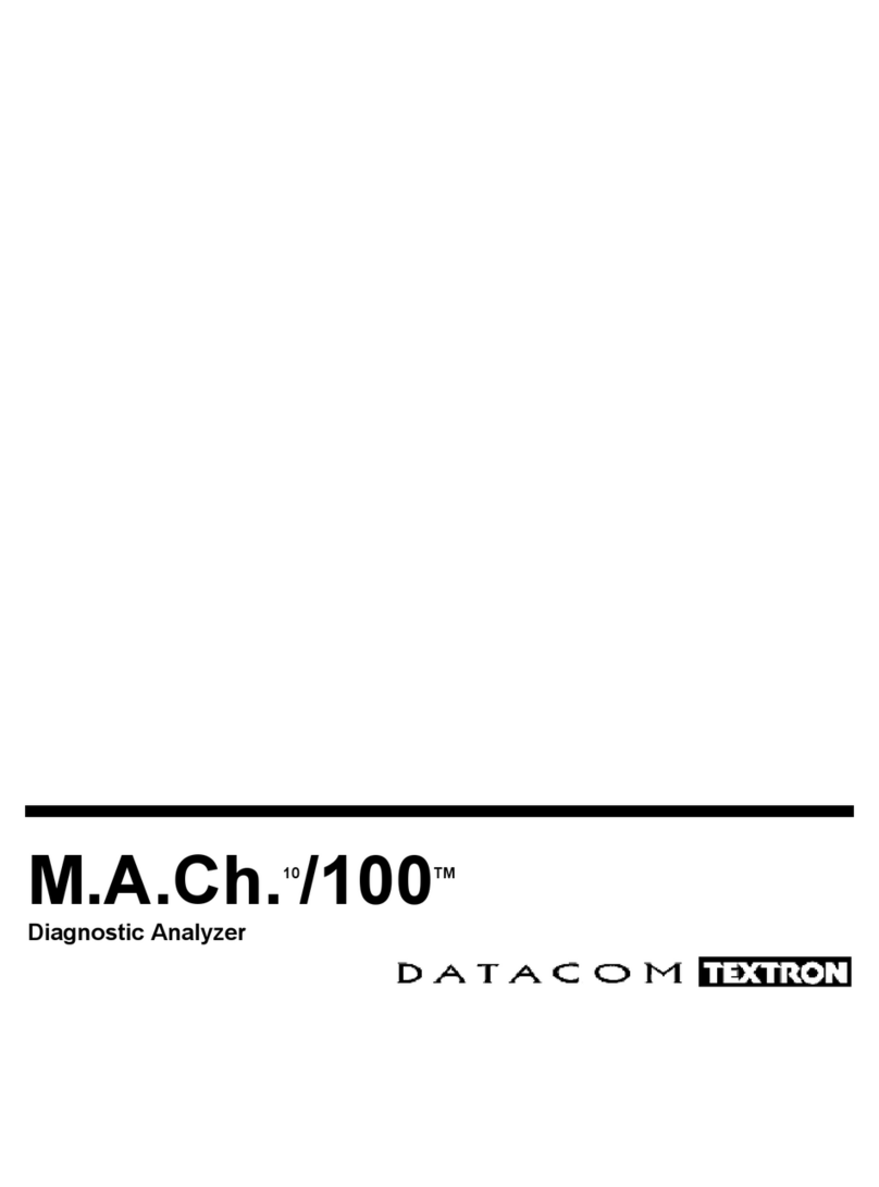 DATACOM TEXTRON M.A.Ch.10/100 manual