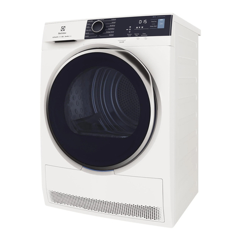 Electrolux EDH804U5WB User manual
