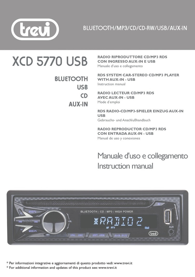 Trevi XCD 5770 USB instruction manual