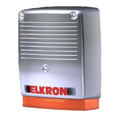 Elkron HP602L User manual Elkron HP602L User manual