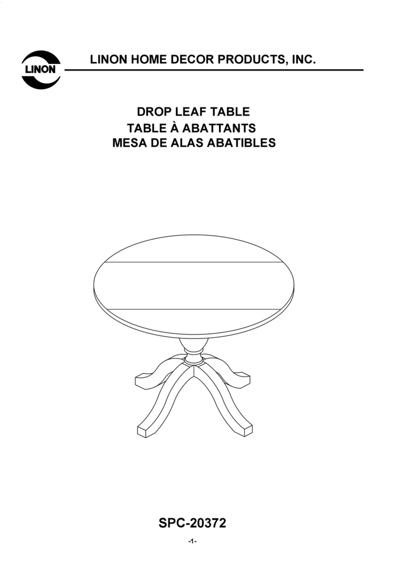 Linon SPC-20372 Assembly instructions