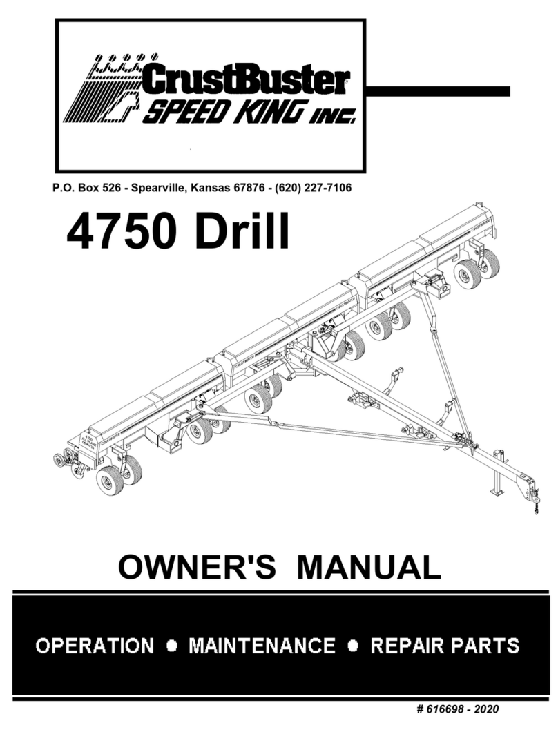 CrustBuster 4750 Drill owner's manual