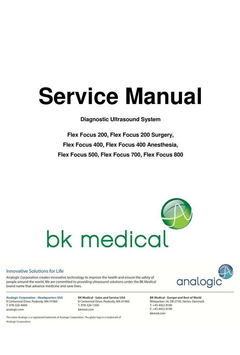 B-K Medical Flex Focus 200 Service manual