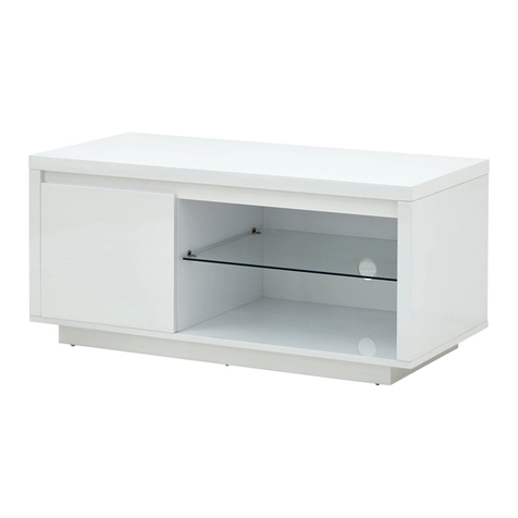 GFW POLAR HIGH GLOSS LED TV UNIT Assembly instructions GFW POLAR HIGH GLOSS LED TV UNIT Assembly instructions