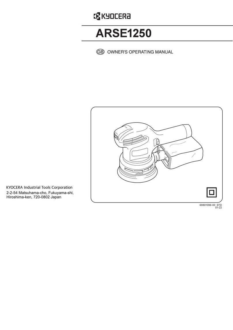 Kyocera ARSE1250 Owner's operating manual