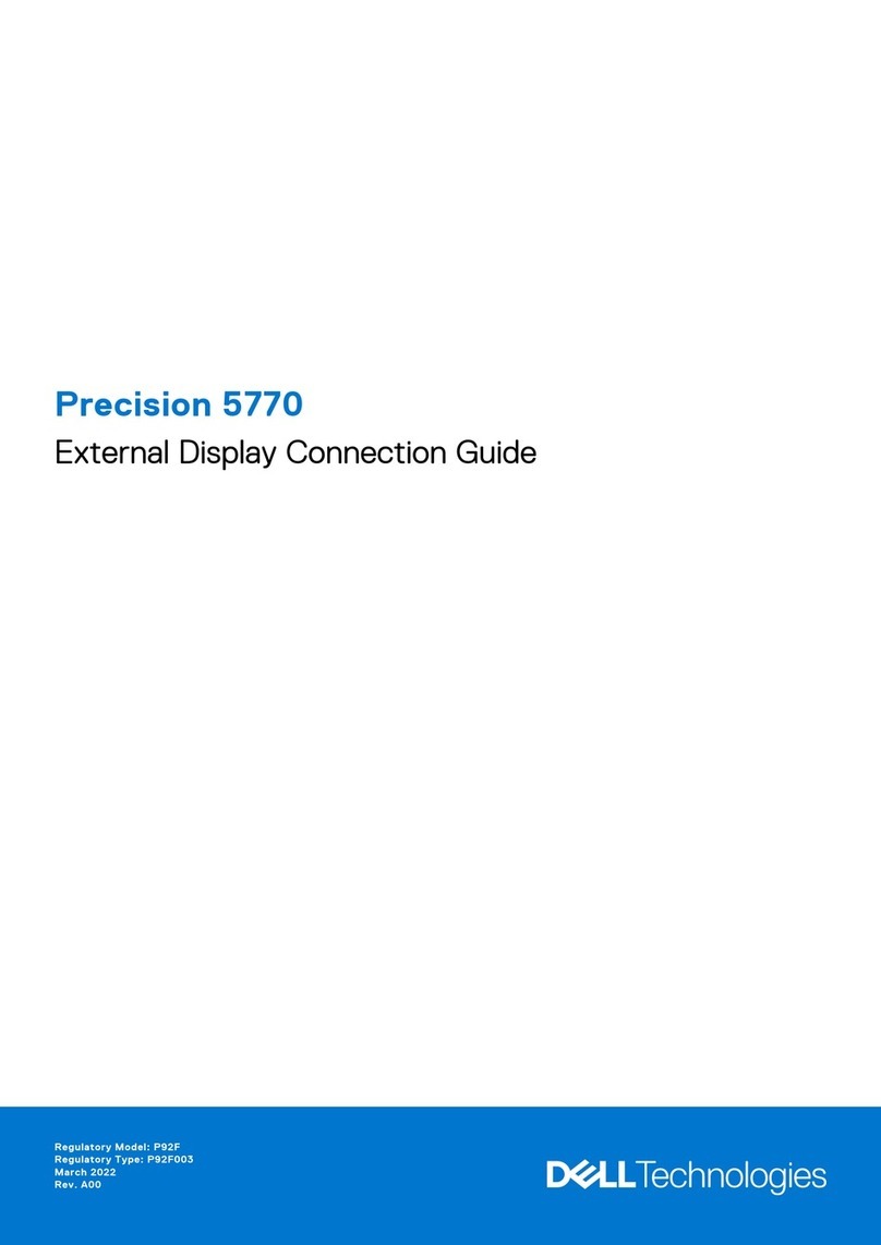 Dell Precision 5770 Instruction Manual Dell Precision 5770 Instruction Manual