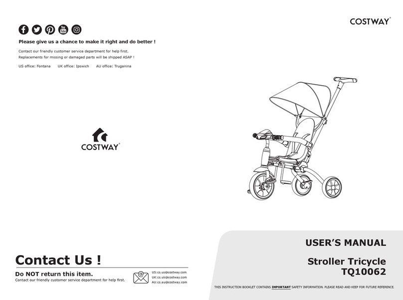 Costway TQ10062 user manual