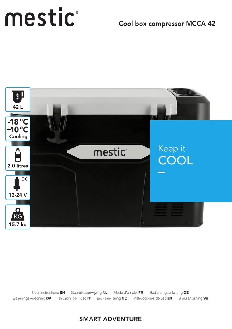 MESTIC MCCA-42 User instructions