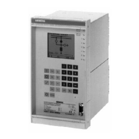Siemens SIPROTEC 7SJ531 User manual Siemens SIPROTEC 7SJ531 User manual
