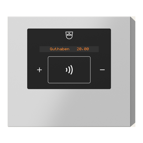 V-ZUG Card-System 1 operating instructions