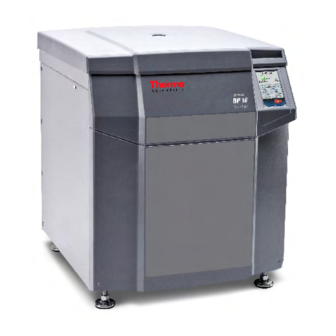 Thermo Scientific Sorvall BP 8 User manual