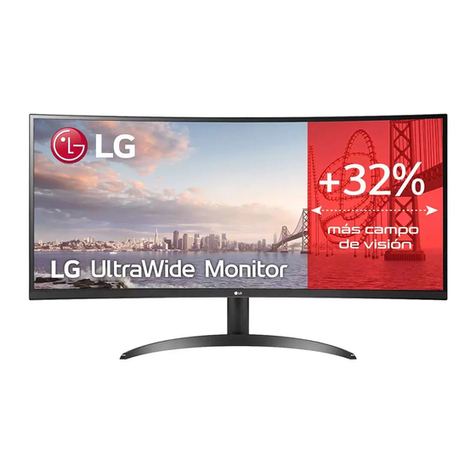 LG 34WQ60C User manual