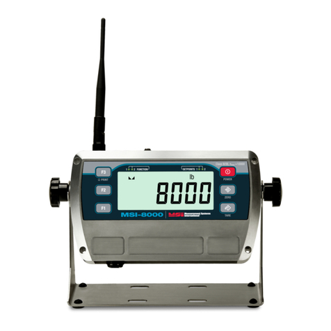 Rice Lake MSI-8000HD User manual