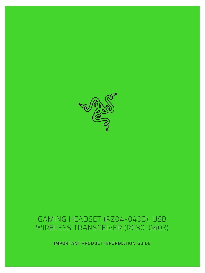 Razer RZ04-0403 User manual