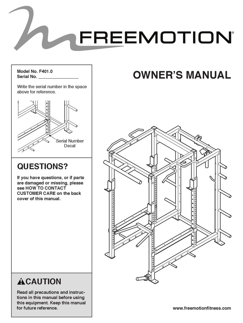 FREE MOTION F401.0 User manual