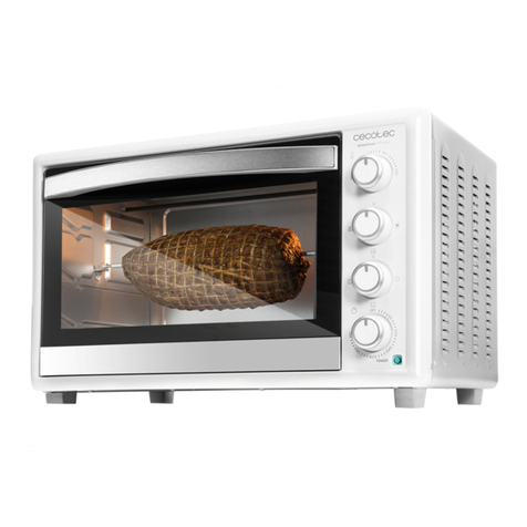 cecotec BAKE&TOAST 750 instruction manual