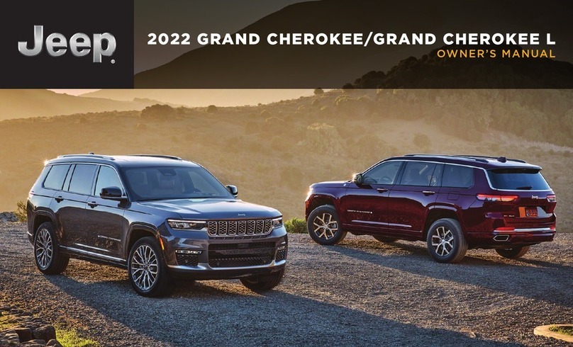 Jeep 2022 CHEROKEE User manual Jeep 2022 CHEROKEE User manual
