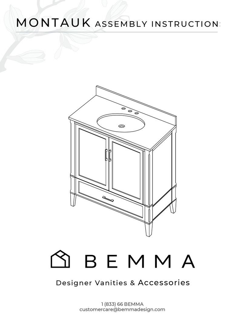 BEMMA MONTAUK Assembly instruction BEMMA MONTAUK Assembly instruction