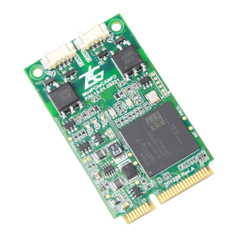 ZLG MiniPCIeCANFD manual
